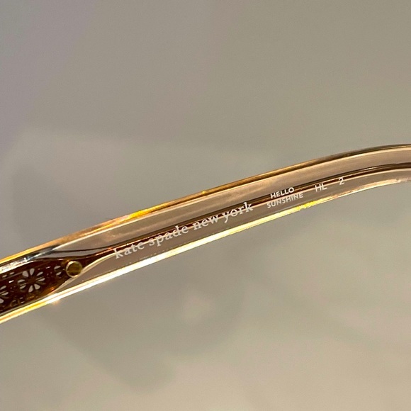 ♠️NWT/KATE SPADE Lillian round frame sunglasses oversized/scratch resist… - Picture 12 of 14